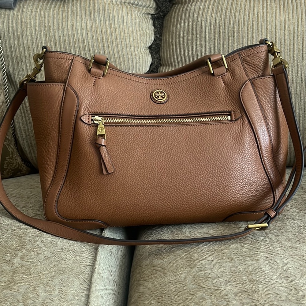 NWOT large Frances Tory Burch satchel